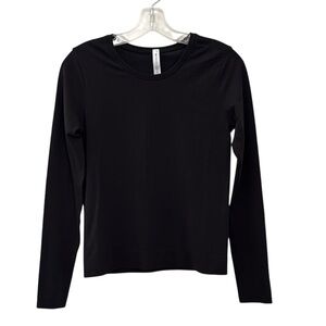 Athleta Black Long Sleeve Top